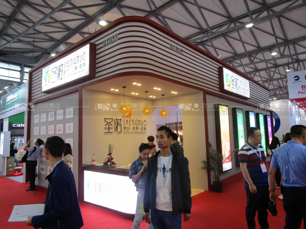 圣諾-焙烤展展臺設(shè)計案例