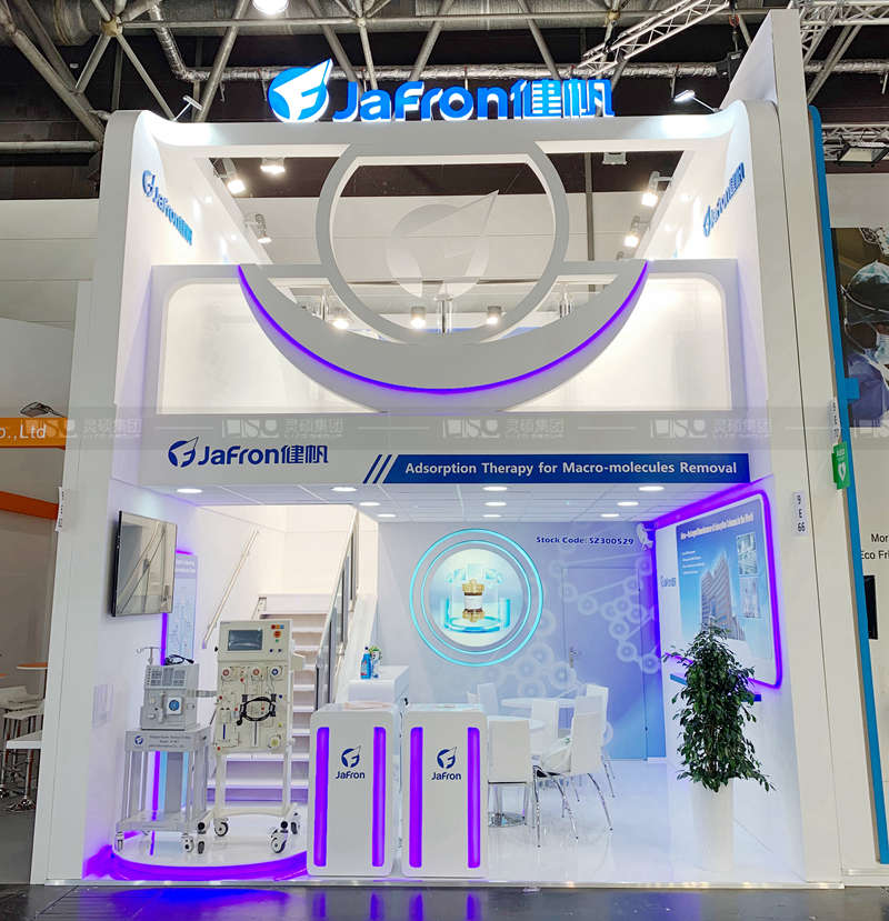 國外展臺設(shè)計搭建-健帆生物