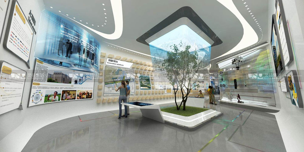 長沙高新區(qū)展廳設計搭建