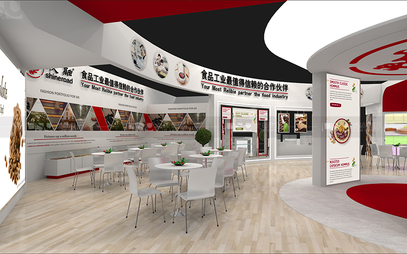 欣融-食品添加劑展臺設(shè)計(jì)搭建案例