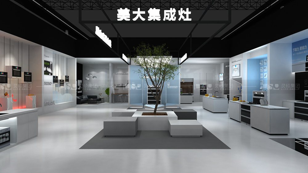 美大-家電展臺設(shè)計搭建案例