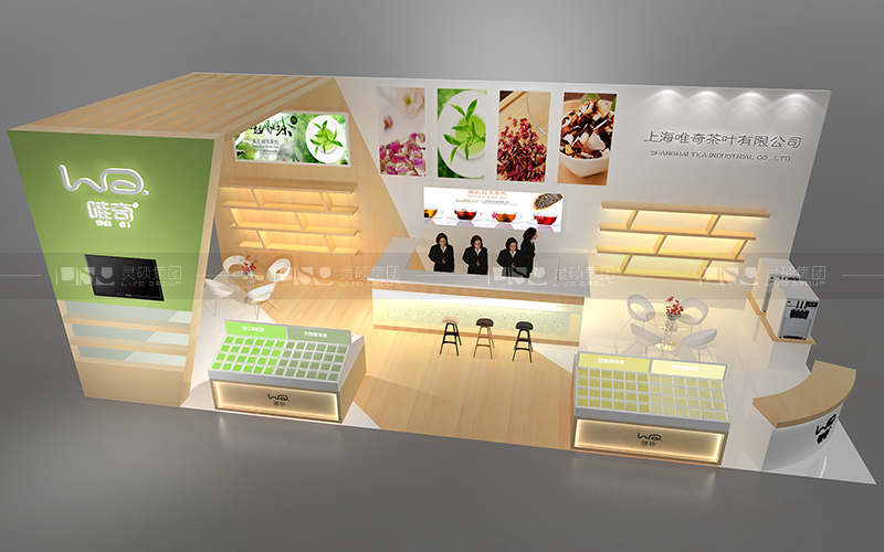 唯奇-焙烤展臺設(shè)計(jì)搭建案例