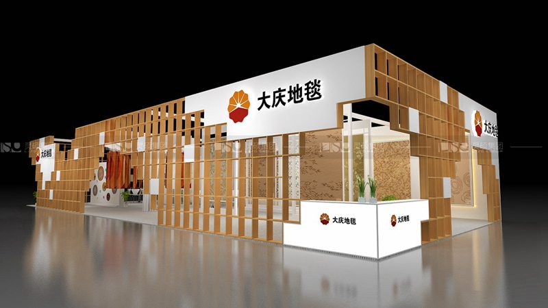 大慶滿馥締-地面材料展臺設(shè)計(jì)案例