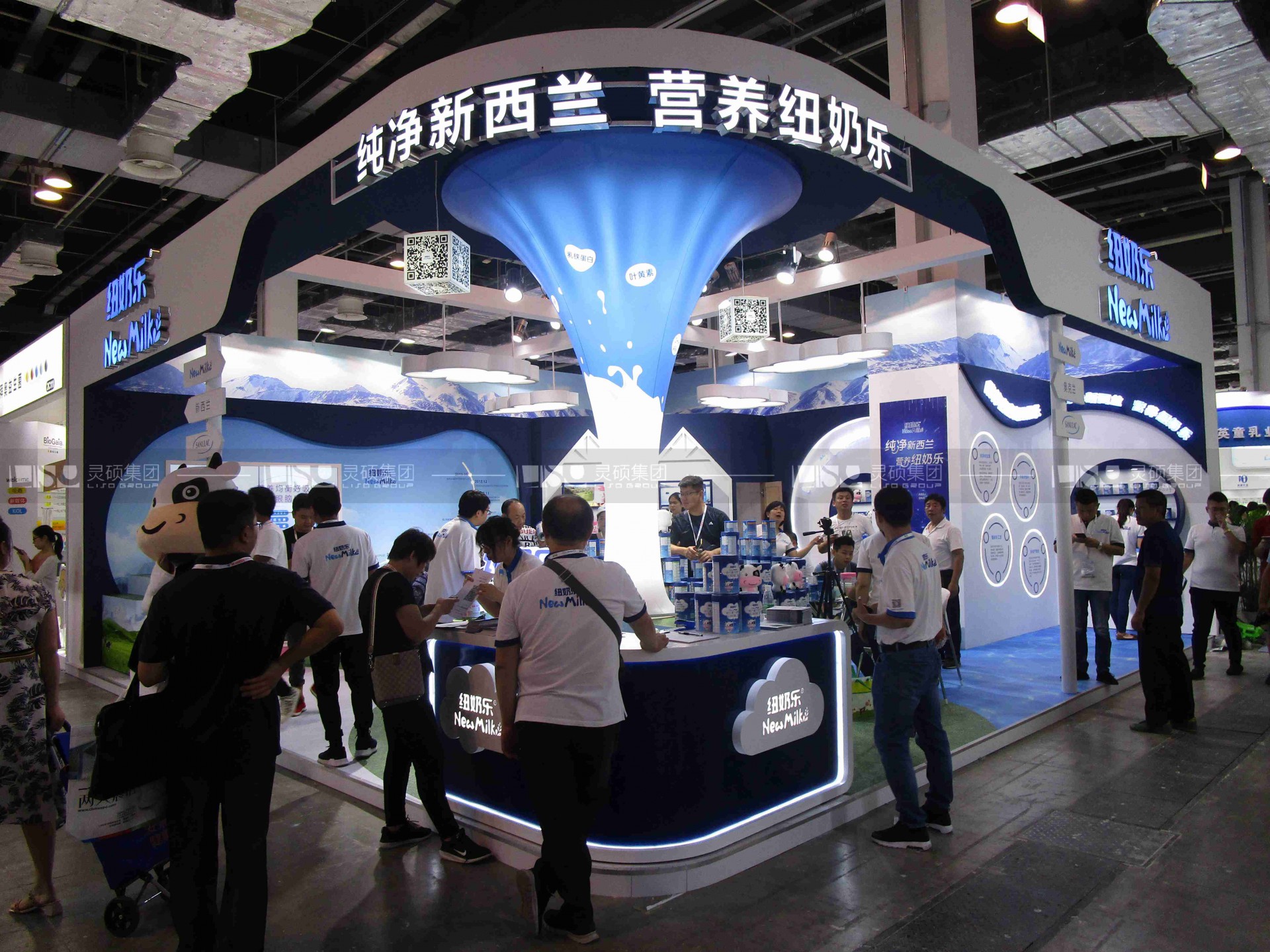 紐奶樂-CBME孕嬰童展展臺設(shè)計案例