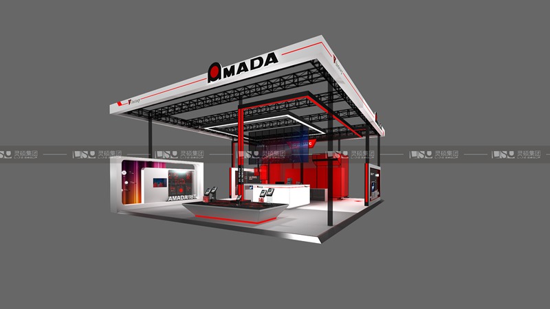 Amada-2019年上海展會(huì)展臺(tái)設(shè)計(jì)案例