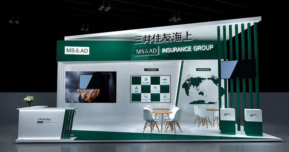三井住友-上海展會展臺設(shè)計搭建案例