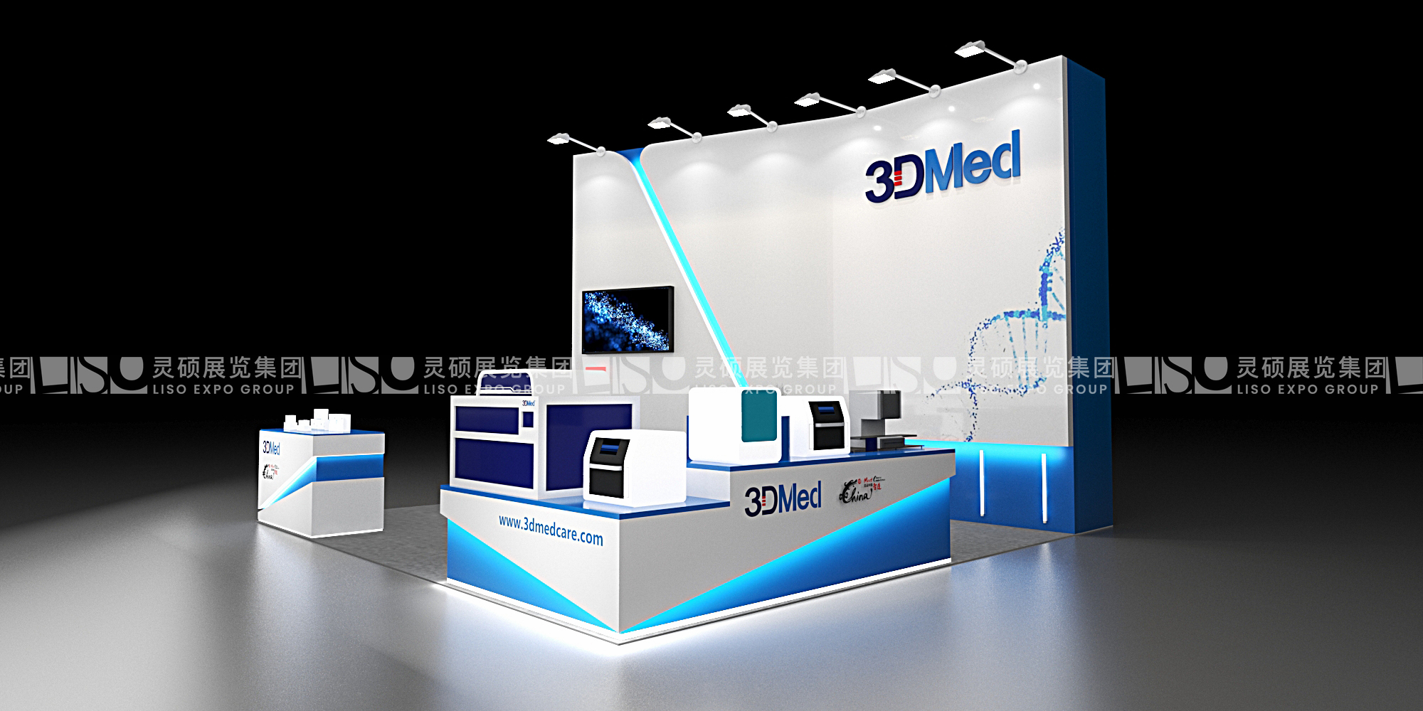 國外展臺(tái)設(shè)計(jì)搭建-思路迪醫(yī)療