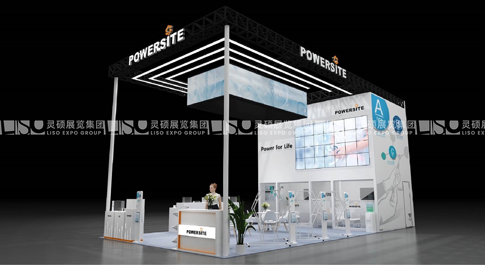 CMEF國(guó)際醫(yī)療器械展展臺(tái)搭建案例-博思得