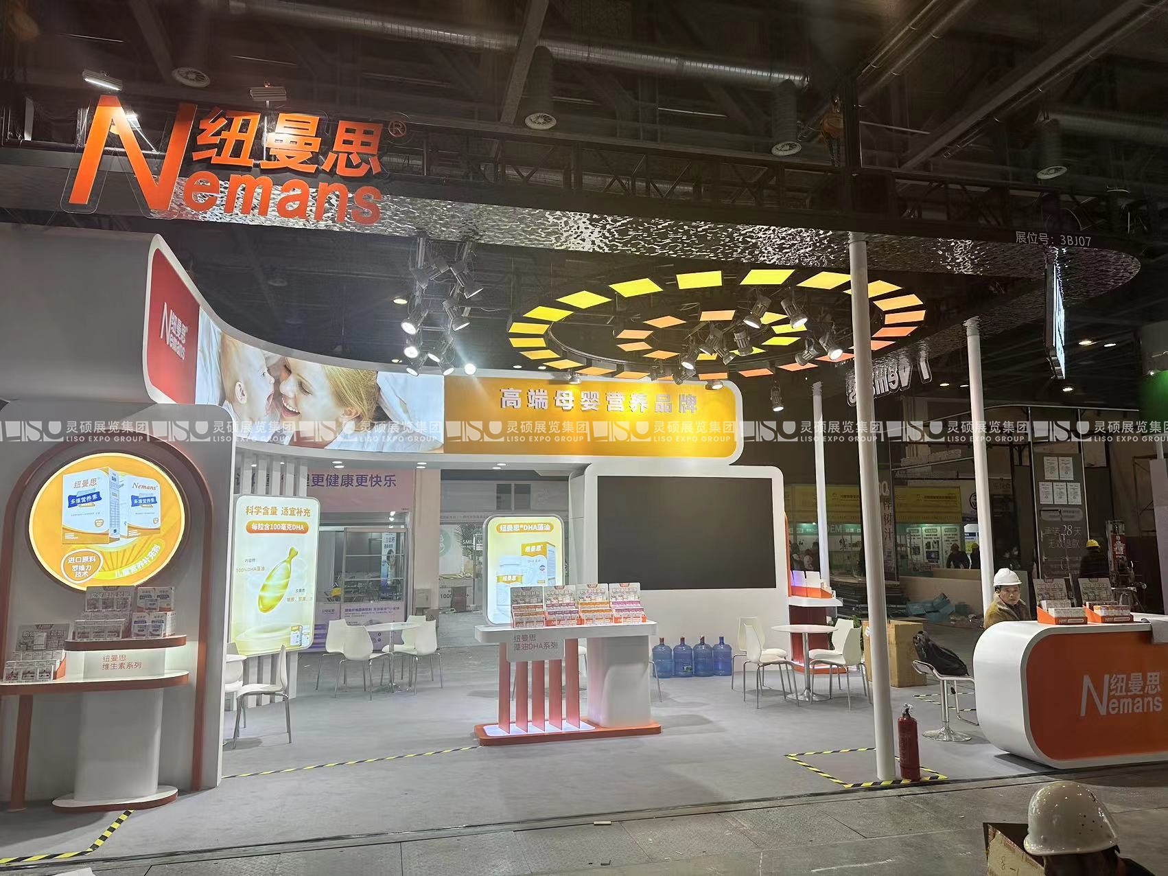 杭州沸點(diǎn)大會展臺搭建案例-金紐曼思