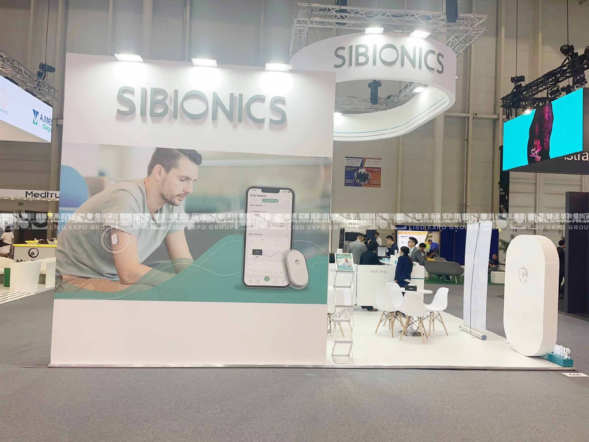 EASD展臺設計搭建-硅基仿生