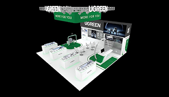 迪拜展臺(tái)設(shè)計(jì)搭建（消費(fèi)電子及通訊展）